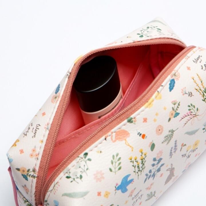 Túi Đựng Bút ARTBOX Hàn Quốc In Hình Hoa Lá Thiên Nhiên Cute