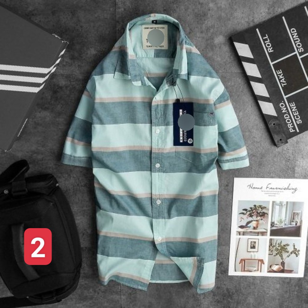 ÁO SƠ MI NAM TAY NGẮN COTTON MỀM | BigBuy360 - bigbuy360.vn