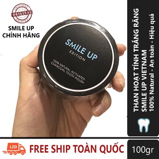 Than Hoạt Tính Trắng Răng SMILE UP 100gr