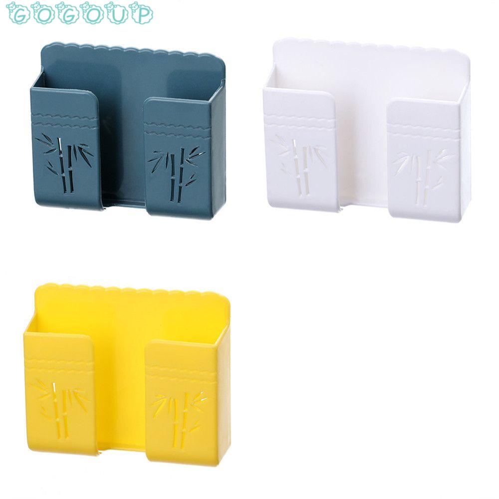 Hộp Đựng Điều Khiển Từ Xa/Điện Thoại Gắn Tường Đa Năng Không Cần Đục Lỗ