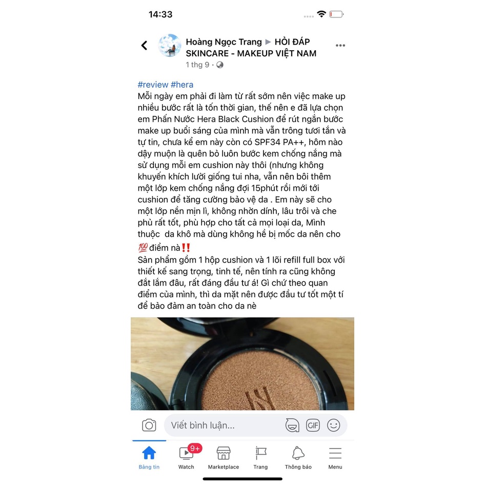 [Mini] Phấn Nước Hera Black Cushion 5G | BigBuy360 - bigbuy360.vn