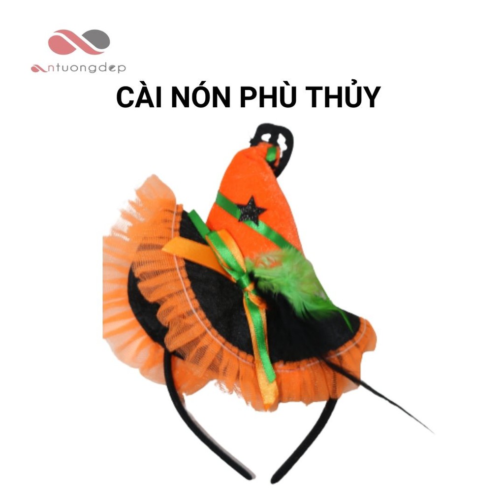 CÀI NÓN PHÙ THUỶ HALLOWEEN