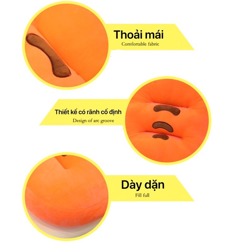 Đệm ghế ngồi tăng chiều cao ghế lái ô tô, xe hơi hình thú, tựa lưng văn phòng.
