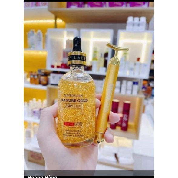 Serum vẩy vàng kèm thanh lăn
