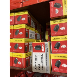 ĐẦU KẸP MŨI KHOAN NHỰA MANG RANH NHỰA 13MM chân ren 1/2 hoặc 3/8