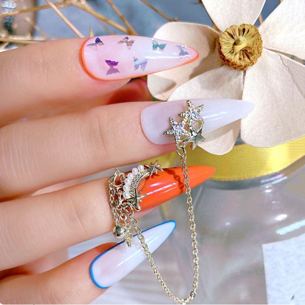 Phụ Kiện Trang Trí Móng Tay Thời Trang|Vật Liệu Trang Trí Móng Tay Nghệ Thuật DIY