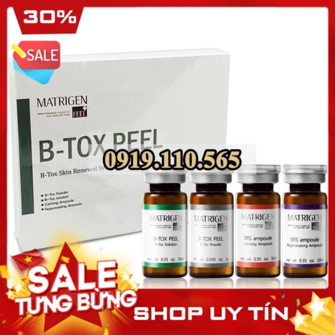 [CHÍNH HÃNG] B-TOX PEEL 4 MÀUTHAY DA SINH HỌC VI TẢO HÀN QUỐC cam kết chính hãng