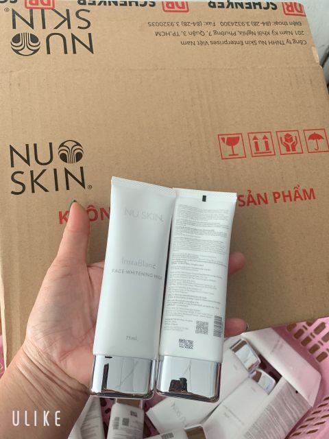 Sữa dưỡng Nuskin Làm trắng da tức thì InstaBlanc Face Whitening Milk Nuskin