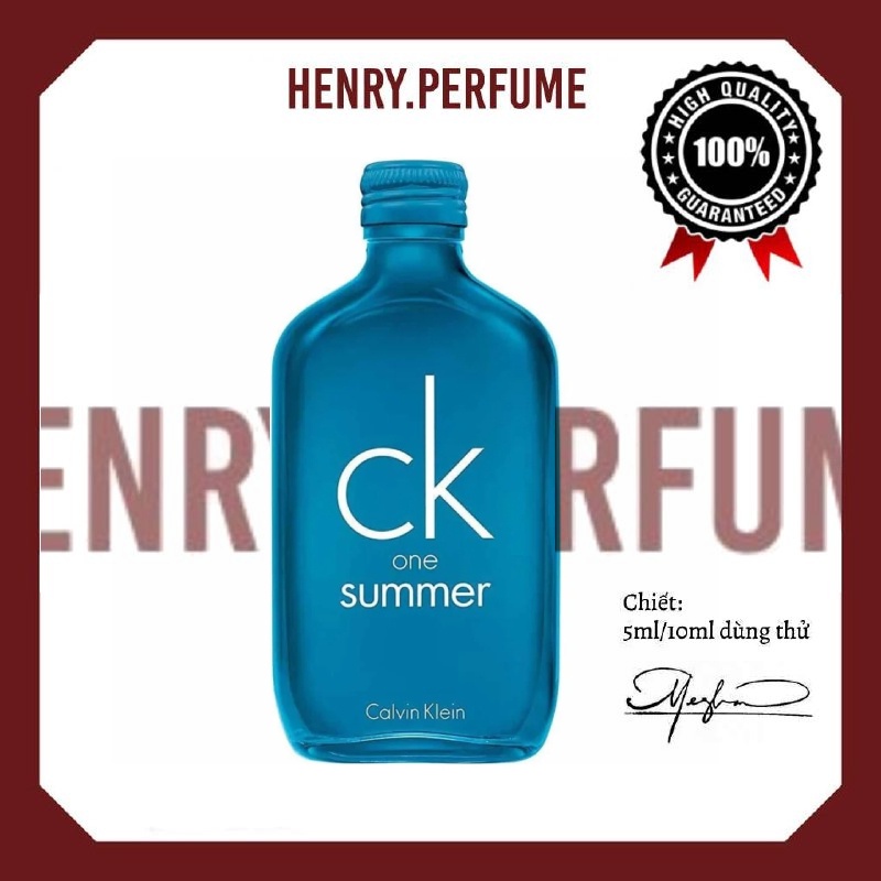 ⛅ Nước hoa nước hoa CK One Summer 2018 5ml/10ml/20ml ®️
