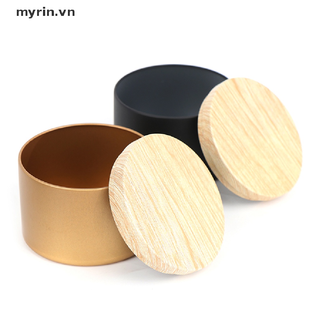 Hộp Thiếc Đựng Trà / Mỹ Phẩm Có Nắp Đậy Tiện Dụng