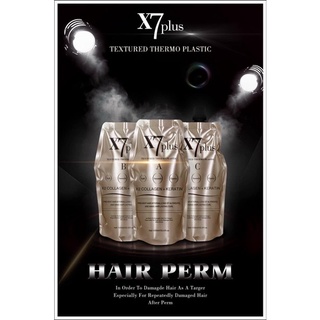 Uốn tóc X7 Plus Collagen Keratin 1000ml A-B-C