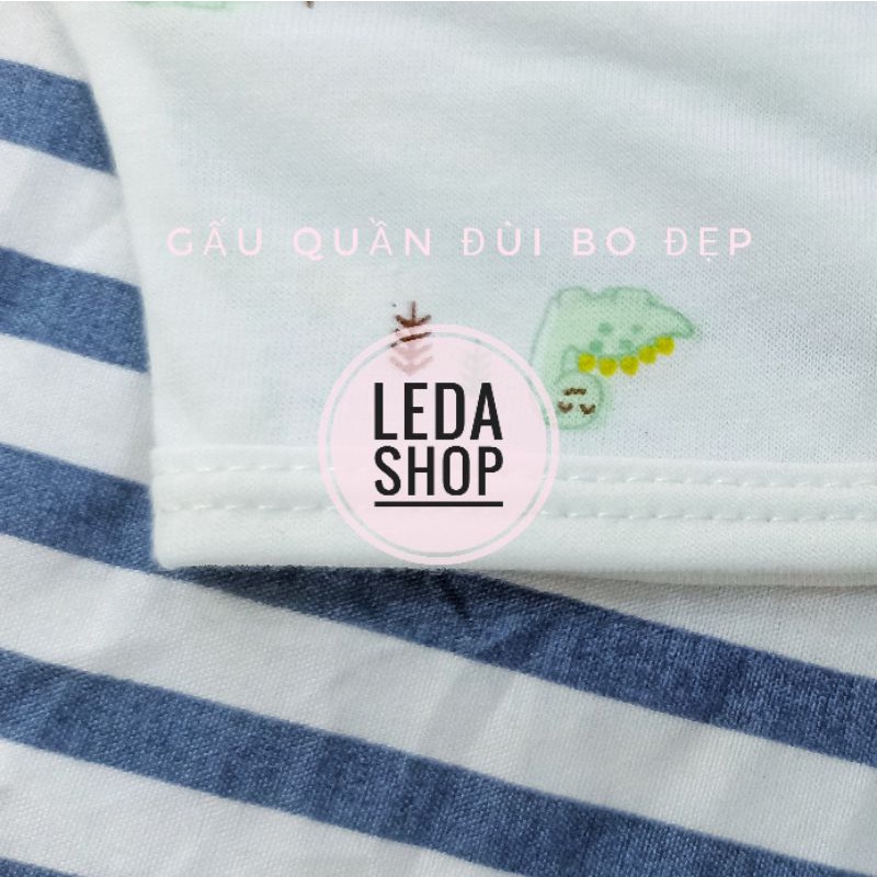 Quần chục cho bé, Quần sơ sinh, Quần đùi cho bé sơ sinh vải cotton cao cấp Cún Con từ 0-9 tháng