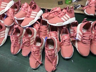 [ Full box + tặng móc khoá ] Giày Adidas nmd hồng đất