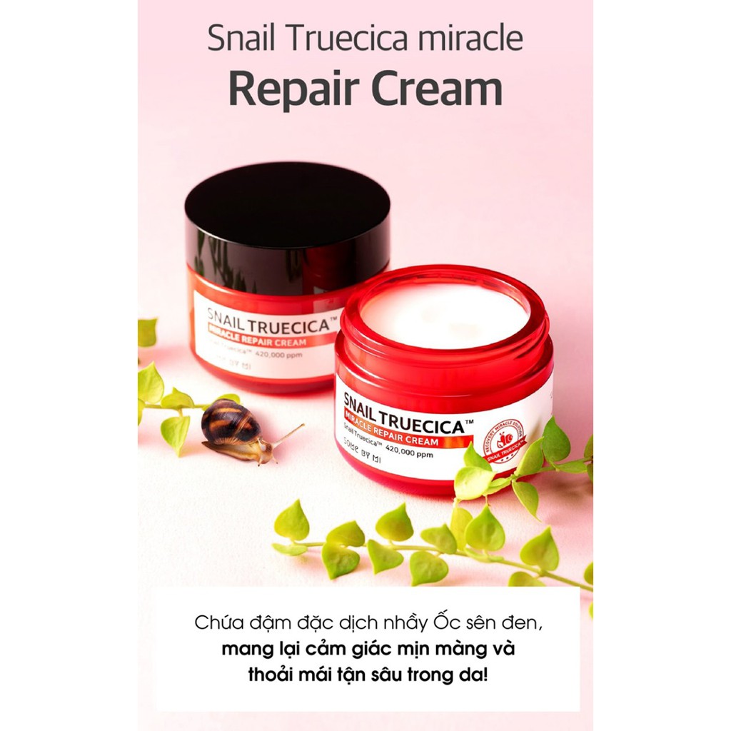 Bộ Sản Phẩm Hỗ Trợ Phục Hồi Da Chiết Xuất Ốc Sên Some By Mi Snail Truecica Miracle Repair Starter Kit-Edition (4 Món)