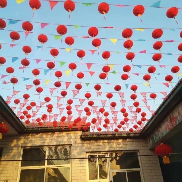 Lồng Đèn Đỏ Trang Trí Tết Xuân Trung Thu