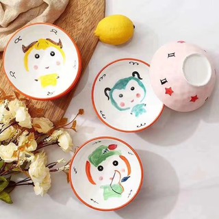 Bát cơm 12 cung hoàng đạo vẽ tay