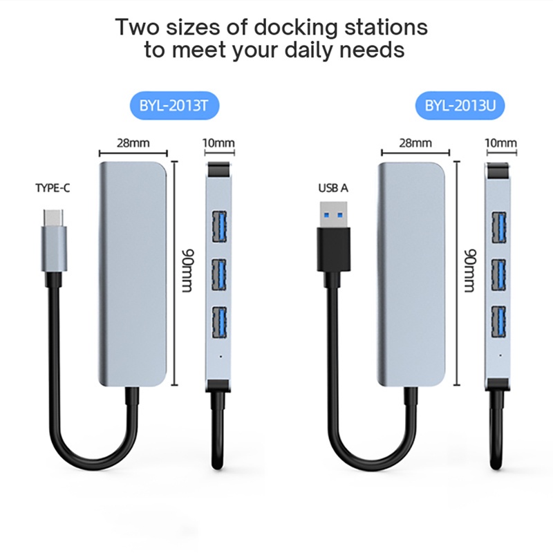 Dllencase Đầu đọc thẻ nhớ 4 trong 1 USB 3.0 2.0 tốc độ cao A1194
