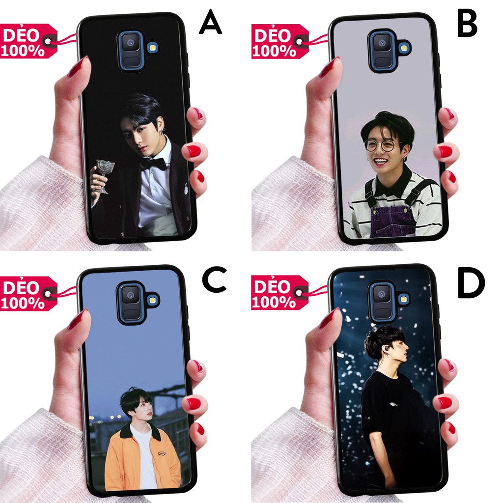 ỐP LƯNG SAMSUNG A6 2018 HÌNH NỀN JUNGKOOK NHÓM NHẠC BTS K-POP ĐỘC ĐÁO