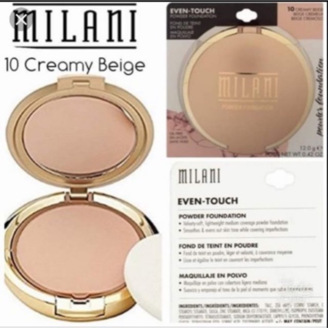 Phấn phủ Milani che khuyết điểm hoàn hảo Conceal + Perfect