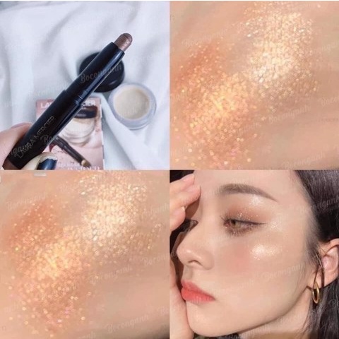 Set phấn phủ kèm nhũ mắt mini LAURA MERCIER