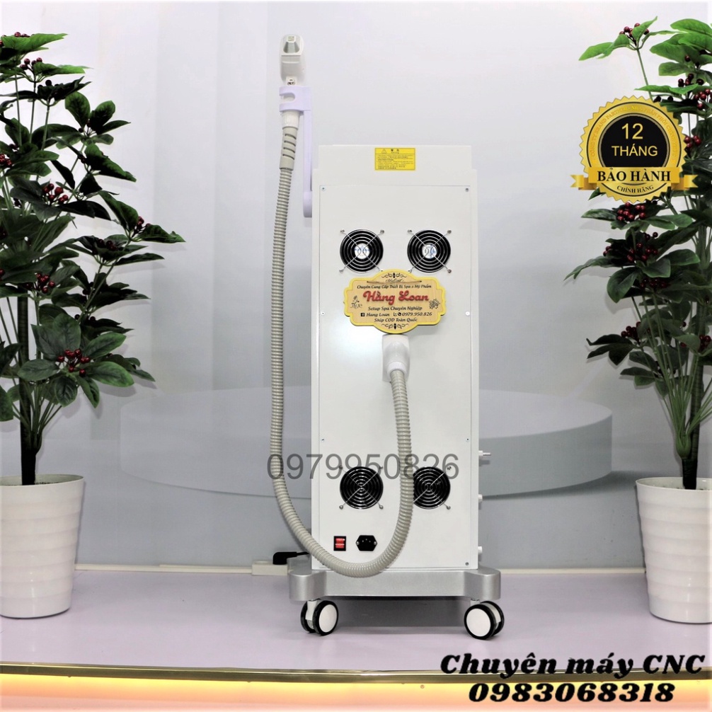 Máy triệt lông diode laser công nghệ cao bước sóng 810nm hiện đại nhất hiện nay