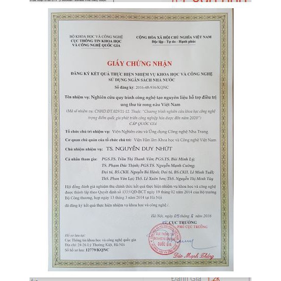 Genk STF - Hộp 100 Viên - Phòng Ngừa Và Hỗ Trợ Điều Trị Ung thư