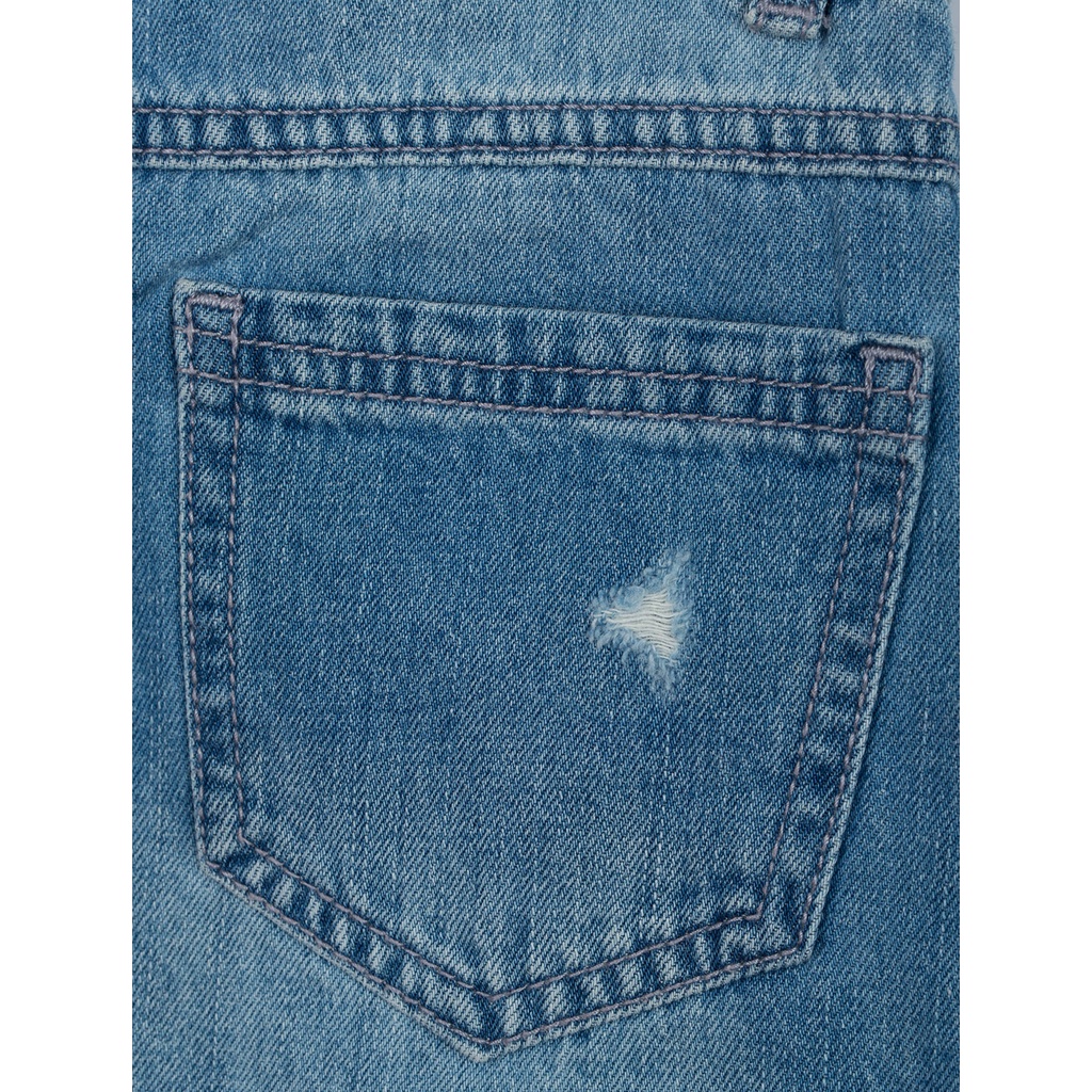 Quần short bé gái CANIFA chất jeans cotton - 1BS21C004