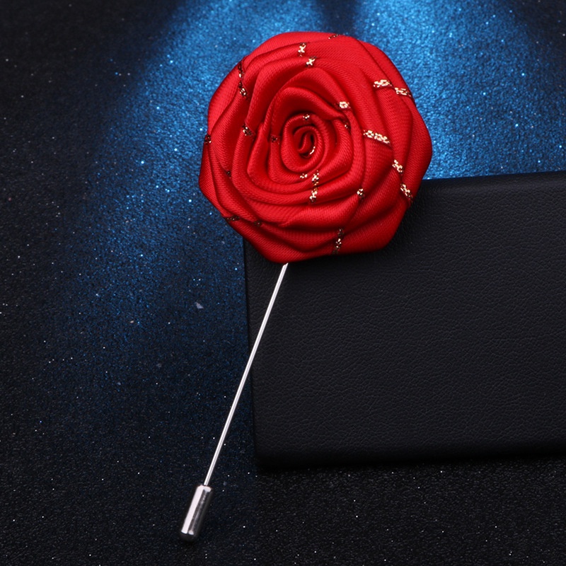 EFAN Ghim Cài Áo Hình Hoa Hồng Thời Trang Hàn Quốc Cho Nam