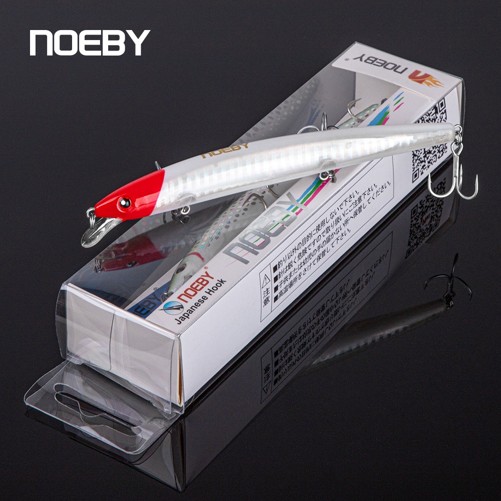 Mồi Câu Cá Nhân Tạo Cứng 13cm 13.5g Có Mắt 3D NBL9077