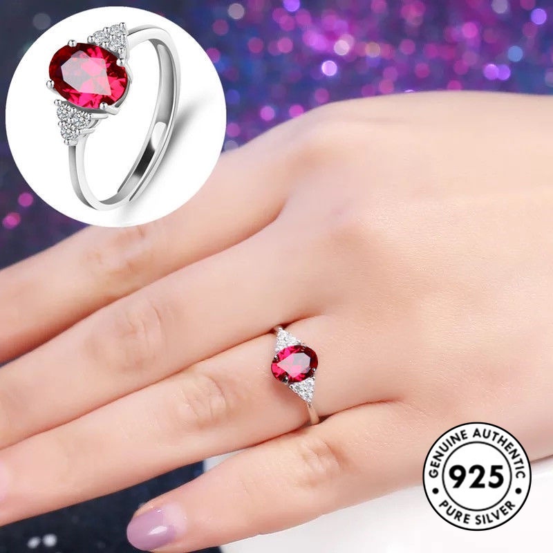 Nhẫn hở mạ bạc 925 đính đá thời trang