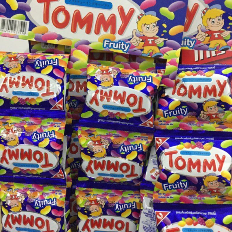 Kẹo Dẻo Tommy Hương Trái Cây Bịch 24 Gói