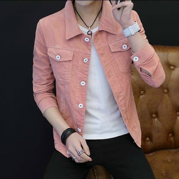 Áo kaki jean nam nữ from suông, 1 lớp dày dặn thời trang Hàn Quốc ARY HOUSE A15