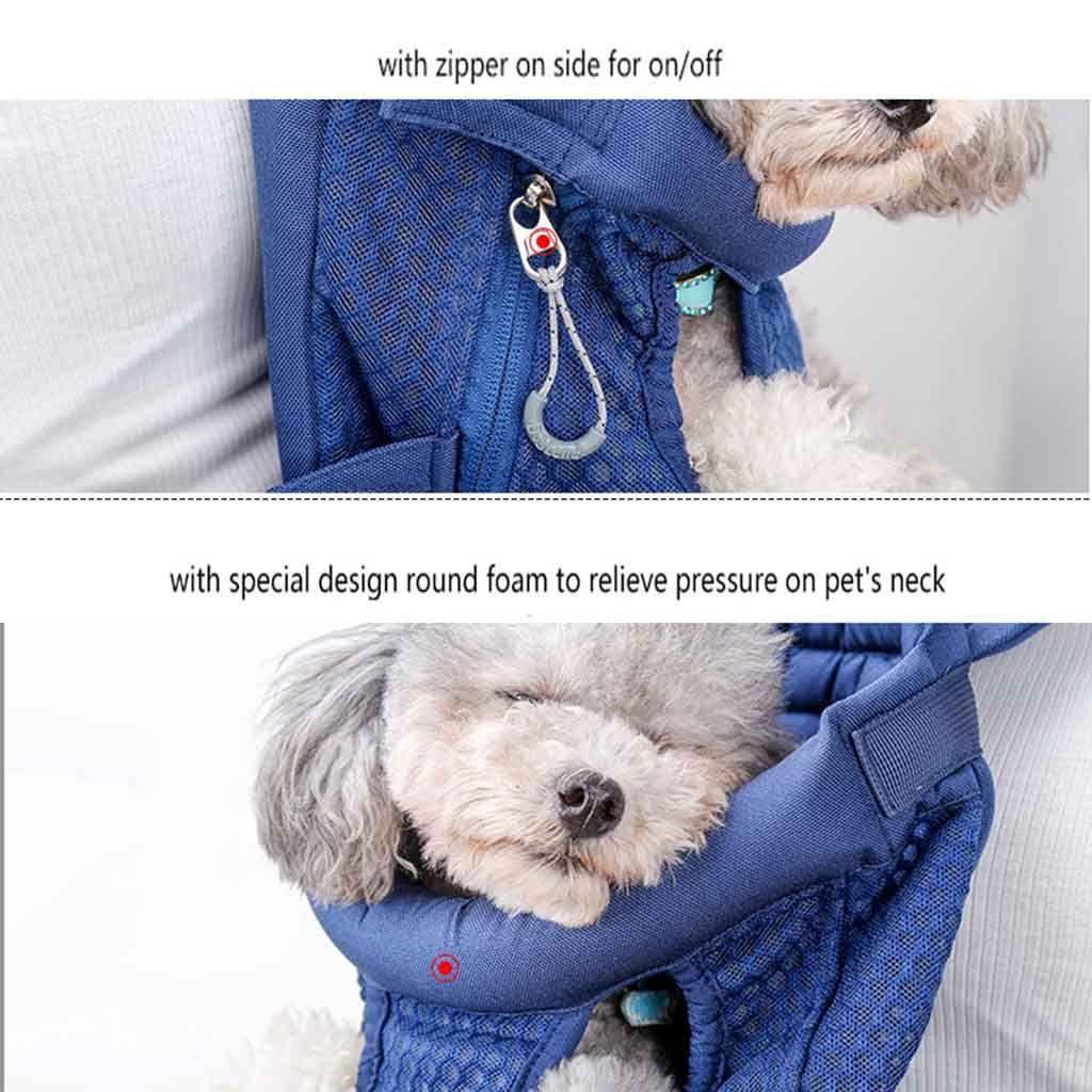 Elsworth Ba Lô Địu Thú Cưng Đeo Trước Ngực Siêu Nhẹ Thoáng Khí Rảnh Tay