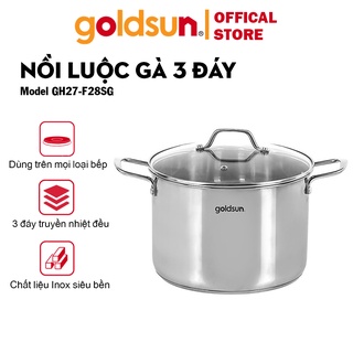 Nồi luộc gà Goldsun GH27-F28SG đường kính 28cm cao 20cm