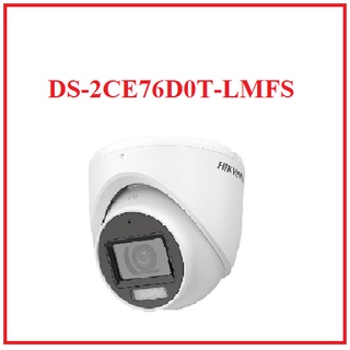 Camera dome 4 in 1 hồng ngoại 2.0 megapixel hikvision ds-2ce76d0t-lmfs