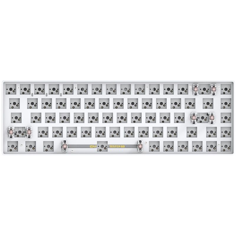 Sẵn Hàng-Kit bàn phím cơ Tester68 2 mode kết nối 2.4G và bluetooth 5.0