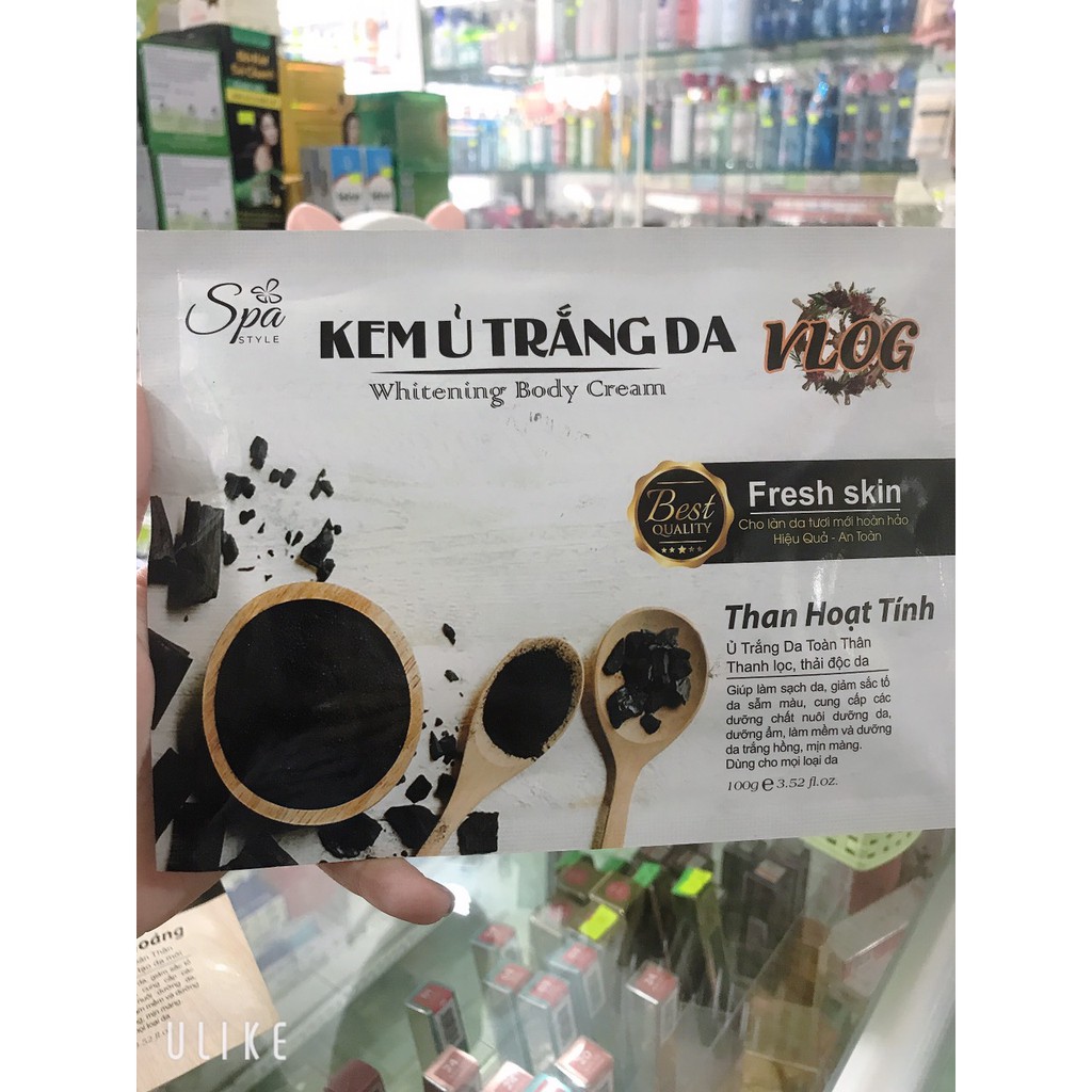 kem ủ trắng da 100g
