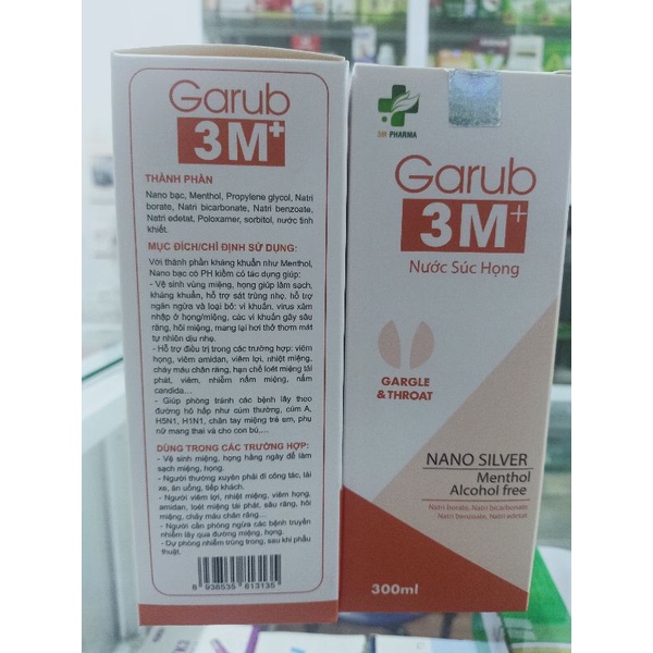 Nước súc miệng 3M