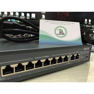 Thiết bị cấp nguồn và tín hiệu cho camera - Switch POE 8 Cổng SF1082FP /100Mps