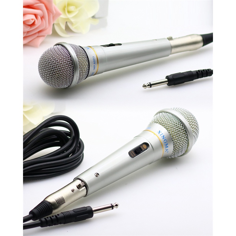 Micro karaoke XINGMA AK-319 chính hãng, Mic hát karaoke giá rẻ, Chống hú, Âm thanh chất lượng