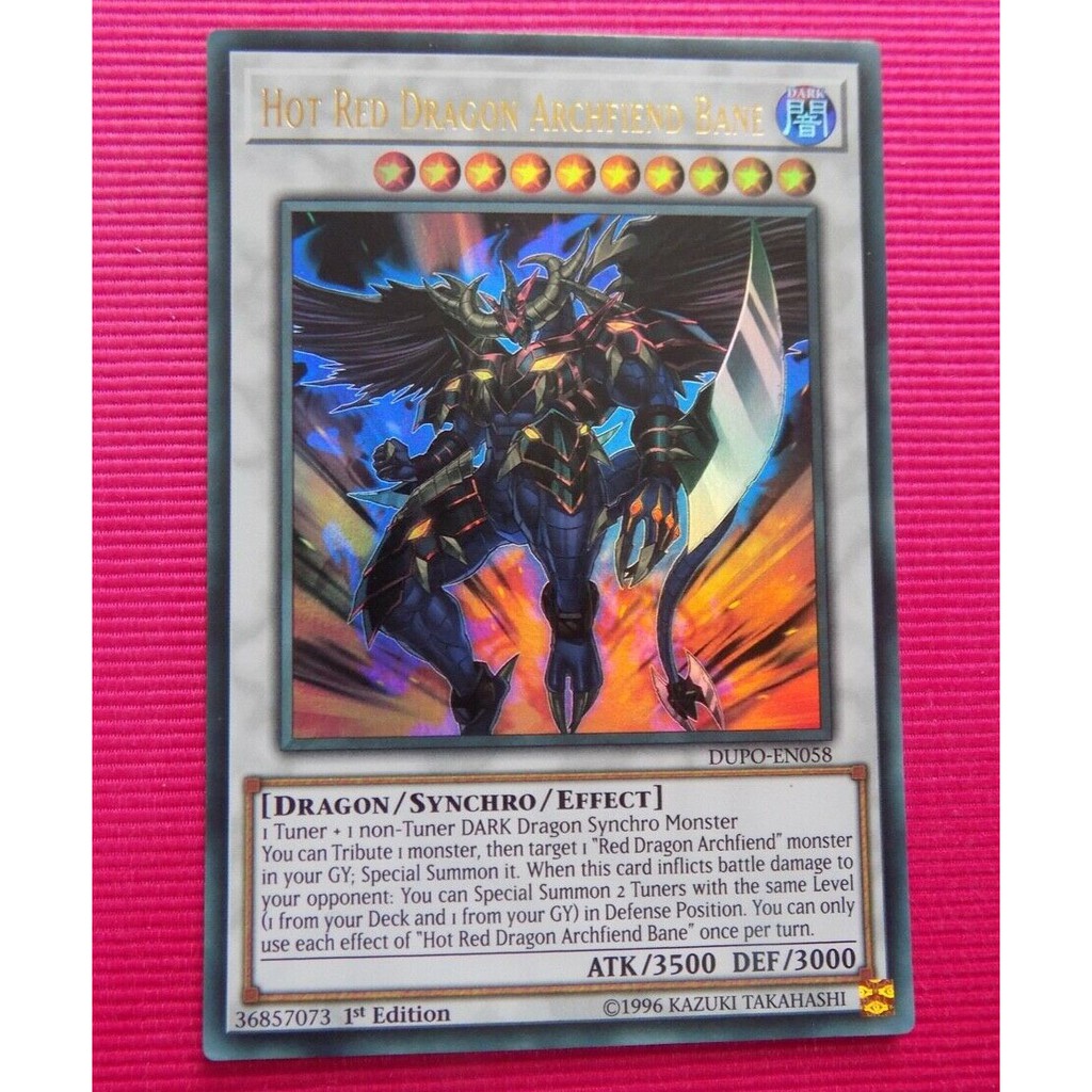 Bài Yugioh - Hot Red Dragon Archfiend Bane