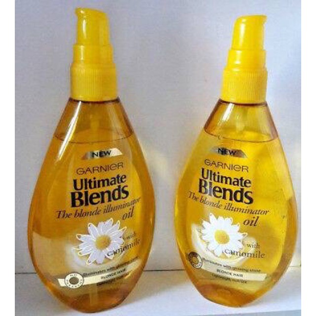 Tinh dầu dưỡng tóc Garnier Hair Ultimate Blends The Blonde Illuminator Oil 150ml | BigBuy360 - bigbuy360.vn