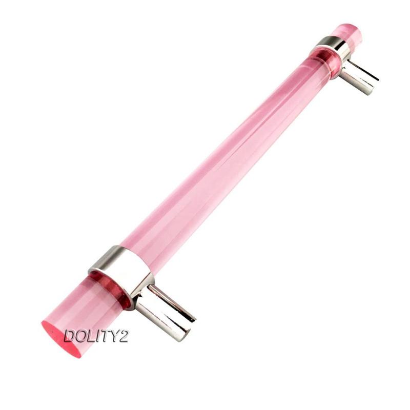 [Dolity2] Set 2 Tay Nắm Cửa Tủ Bằng Acrylic 160mm Màu Hồng