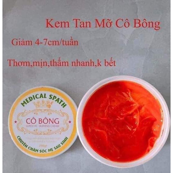 Bộ 2 Kem Tan Mỡ Cô Bông Chính Hãng (250g/hộp)