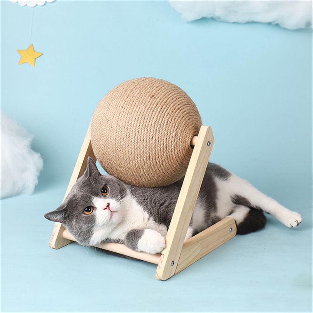YOLA Cat Scratcher Toy Scratcher Cat Supplies Cats Exercise Sofa Protector Wheel Climbing Cats Scratcher Post