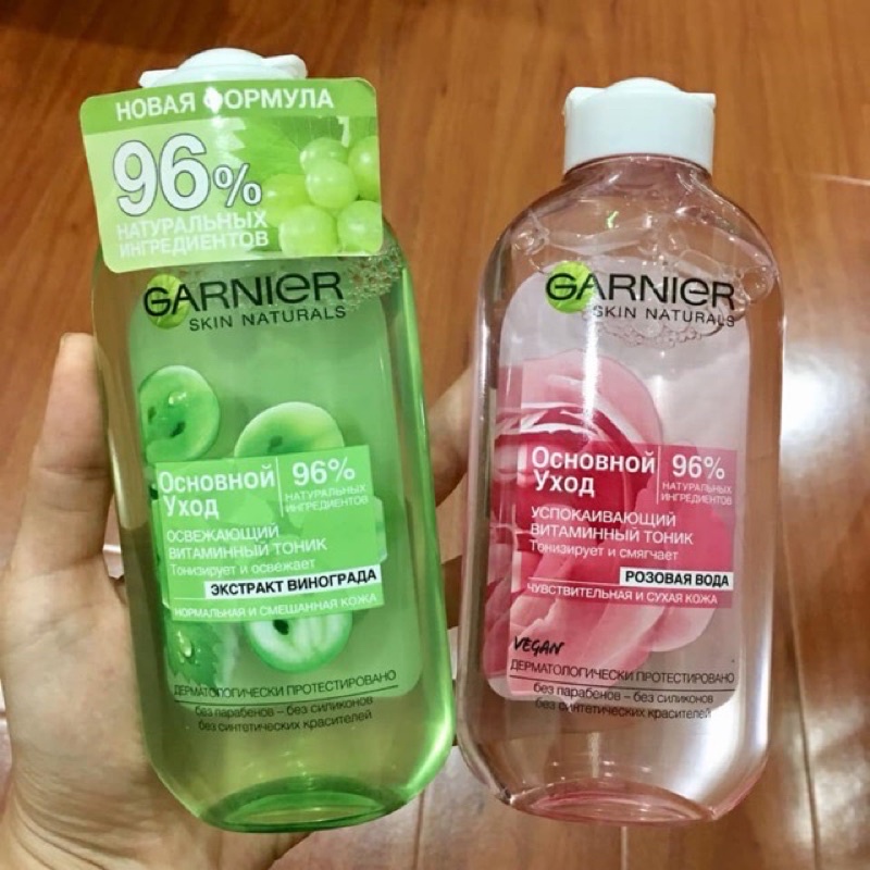 NƯỚC HOA HỒNG GARNIER SKIN NATURALS 96%