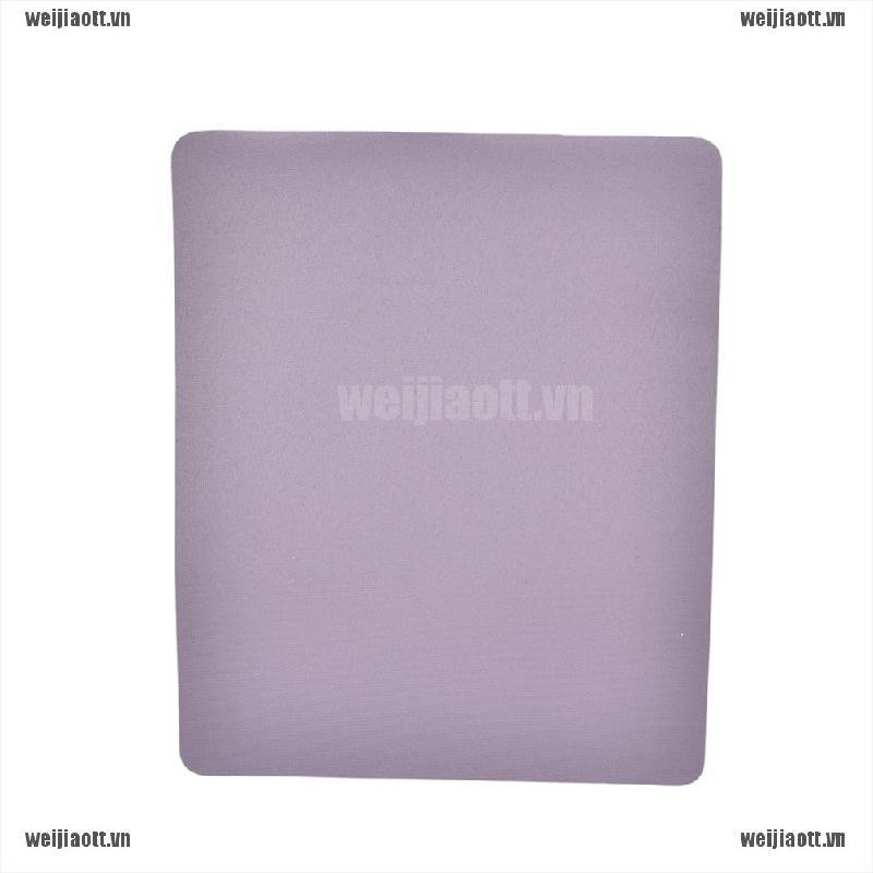 Tấm lót chuột bàn phím hình chữ nhật chống trượt trơn màu 21.5 x 17.5cm VN WJIAO