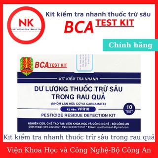 Kit Kiểm Tra Nhanh Dư Lượng Thuốc Trừ Sâu Trong Rau Quả VPR10 - 100% Chính Hãng