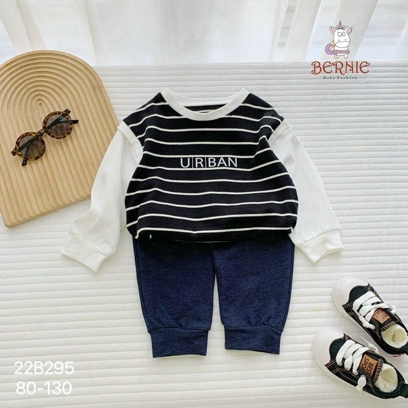 Bộ dài tay Bernie cho bé trai