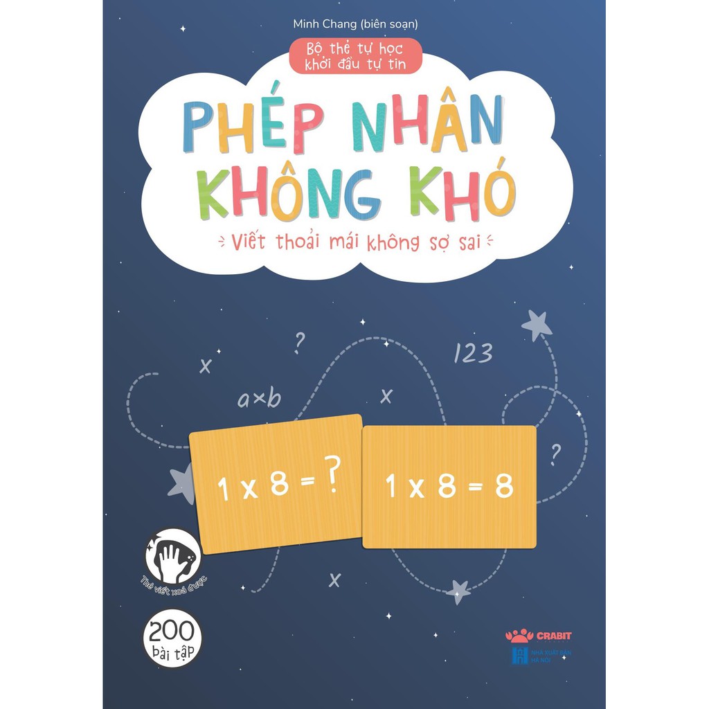 Flashcard - Crabit Kidbooks - Bộ 6 hộp Thẻ Tự Học Khởi Đầu Tự Tin - Dành cho trẻ từ 3 tuổi